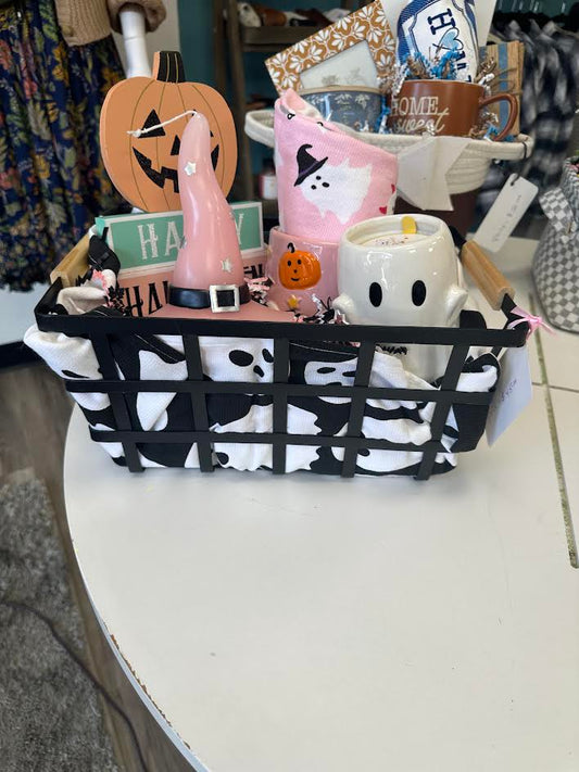 Homemade Halloween Basket