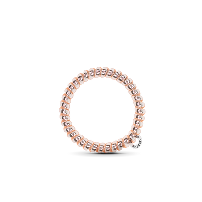 TELETIES Spiral Hair Coils | Small | Millennial Pink Hair Ties