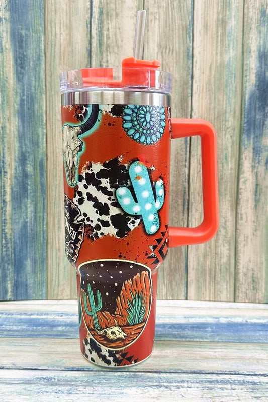 Cactus Stainless Steel Tumbler