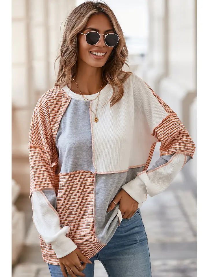 Oversized Knit Top