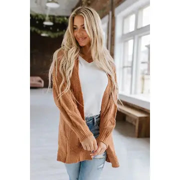 Side Slit Cardigan