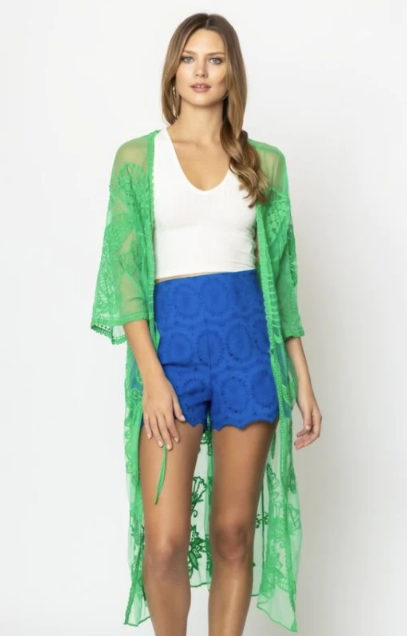 Butterfly in Lace Duster