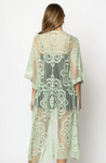 Damask in Lace Duster