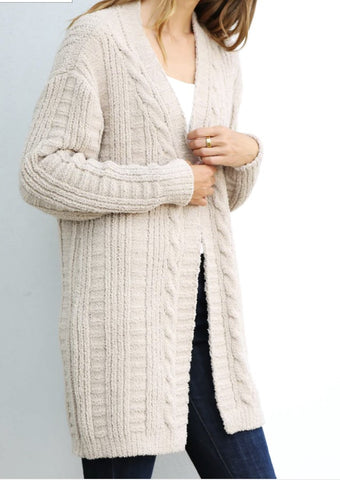 Luxury Cable Cardigan