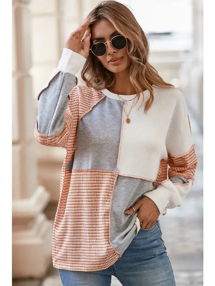 Oversized Knit Top